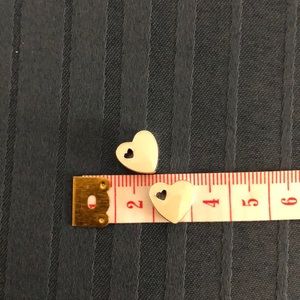 Pandora pink enamel hearts as a pair